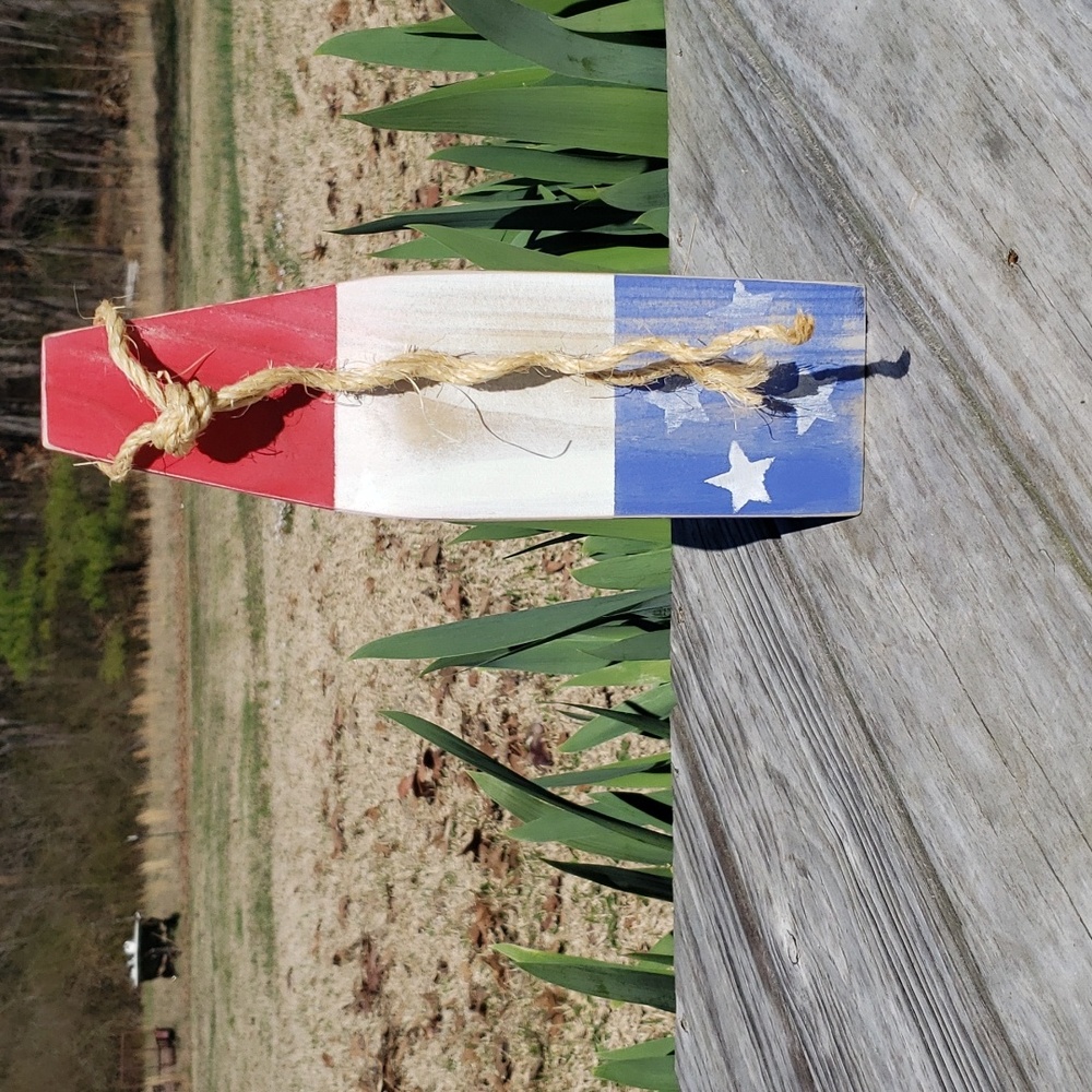 Wood buoy